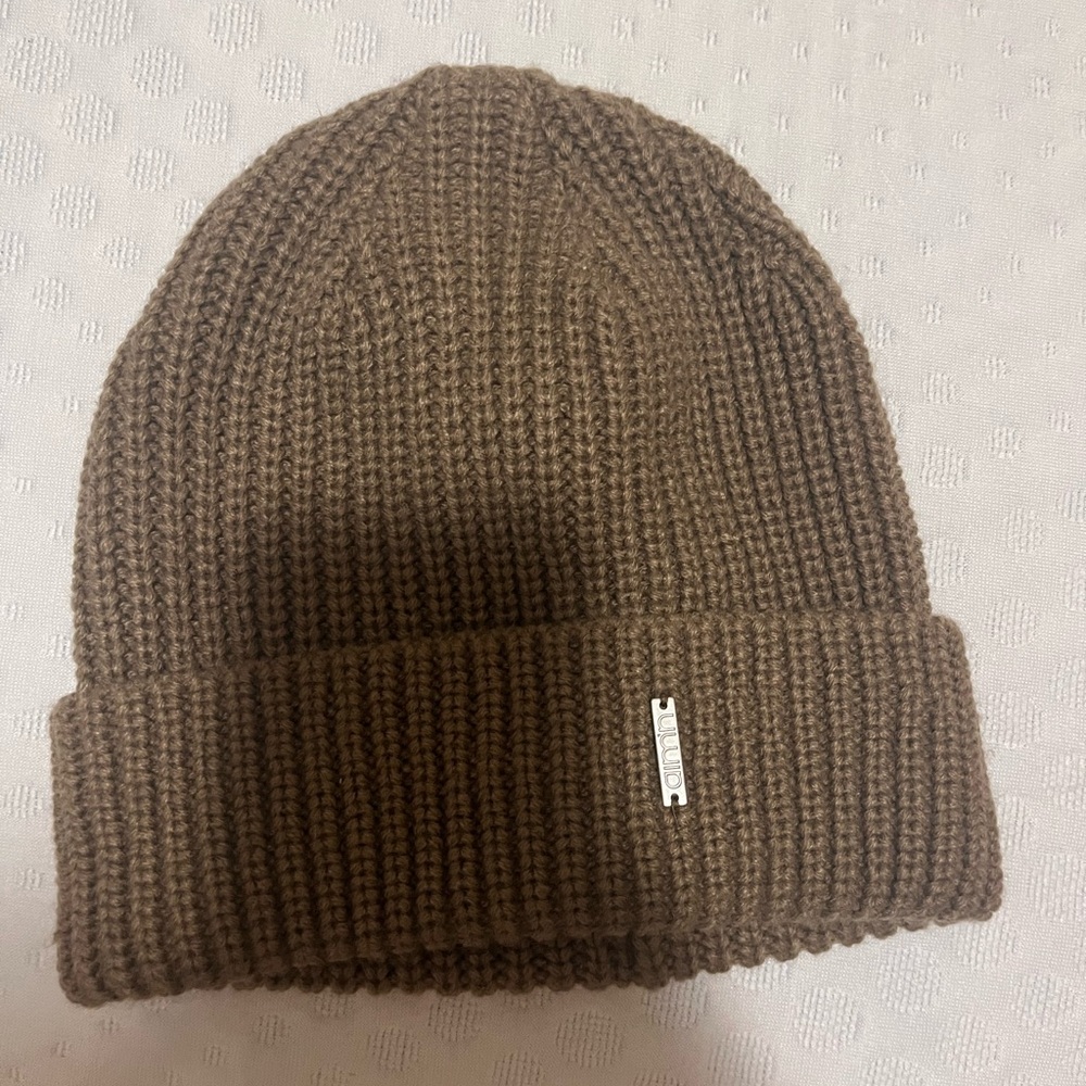 Brown Knit Beanie